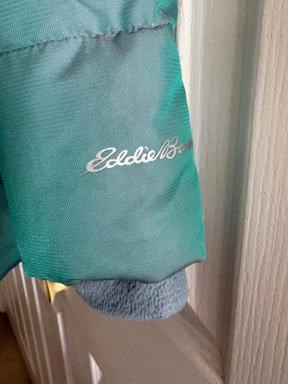 LIKE NEW, Eddie Bauer girls chameleon DOWN parka, size XL (16)